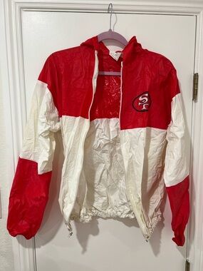 Vintage San Francisco 49ers Rain Jacket